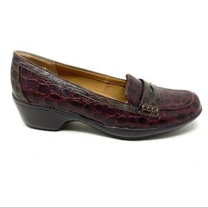 Softspots Maven Burgundy Penny Loafers NARROW